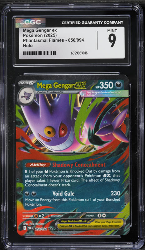 2025 Pokemon Japanese Mega EX Starter Set Holo Mega Gengar EX #3