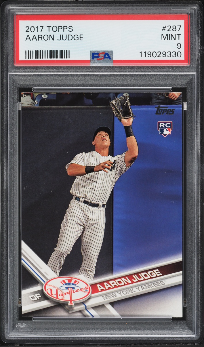 2017 Topps Aaron Judge ROOKIE #287 PSA 9 MINT