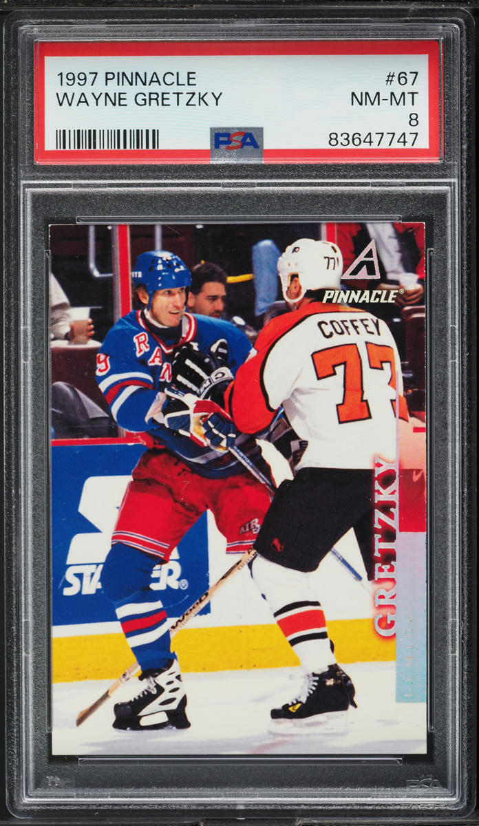 1997 Pinnacle Hockey Wayne Gretzky #67 PSA 8 NM-MT