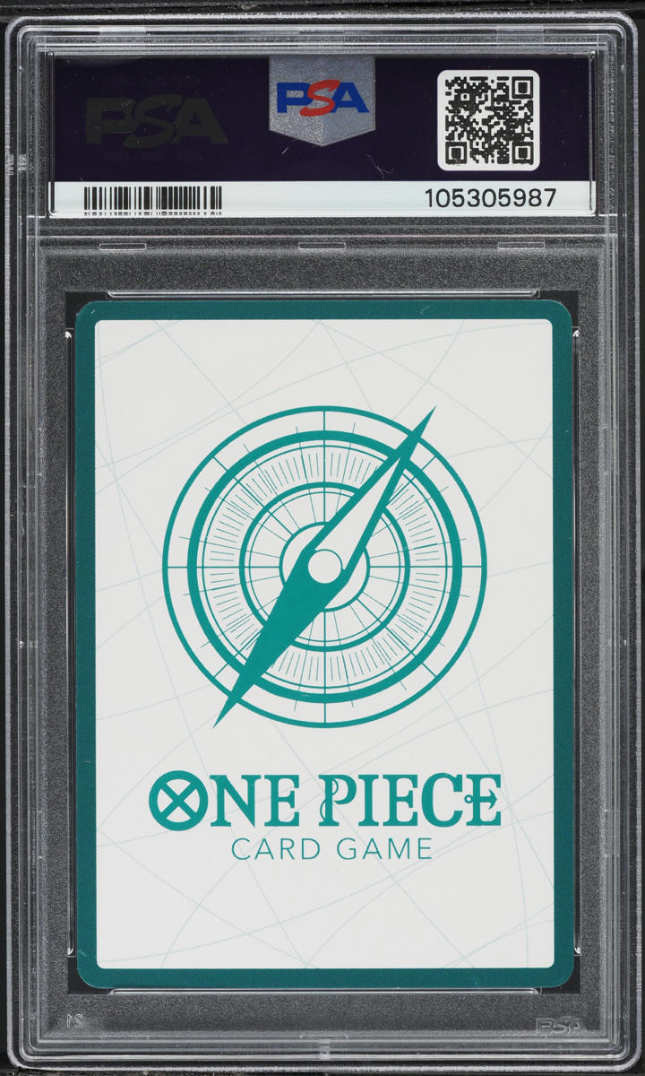 2024 One Piece Double Pack Volume 6 Blackbeard Don!! Card PSA 10 GEM MINT