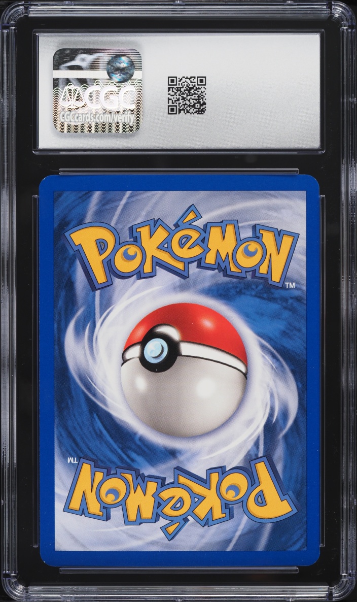 2004 Pokemon EX Team Magma Vs Aqua Reverse Holo Error Team Aqua's Lanturn #28 CGC 8.5 NM-MT+