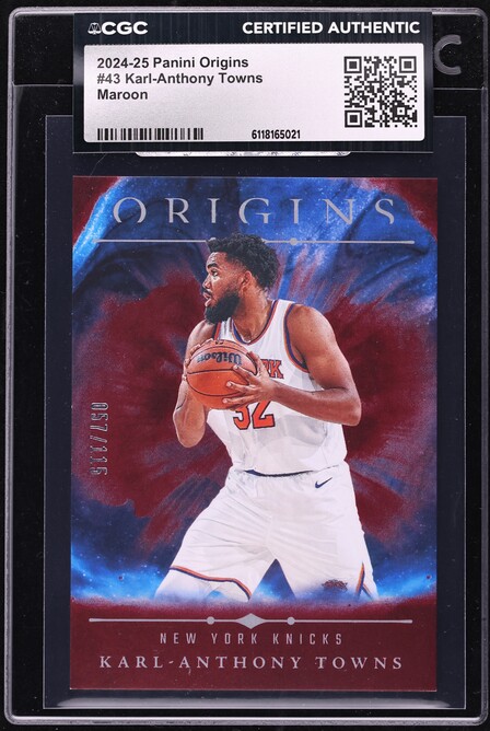 2021-22 Panini Mosaic Mosaic Fast Break Pink #147 Karl-Anthony