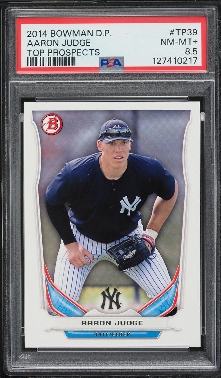 2014 Bowman Draft Aaron Judge PROSPECT #TP-39 PSA 8.5 NM-MT+