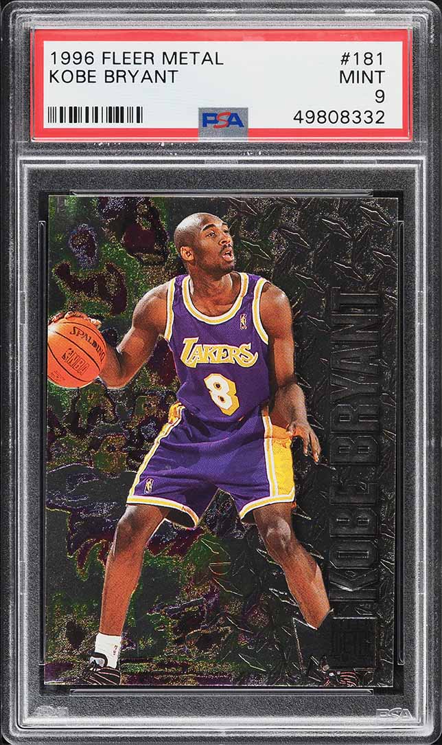 1996 Bowman's Best Kobe Bryant ROOKIE #R23 CGC 10 GEM MINT on