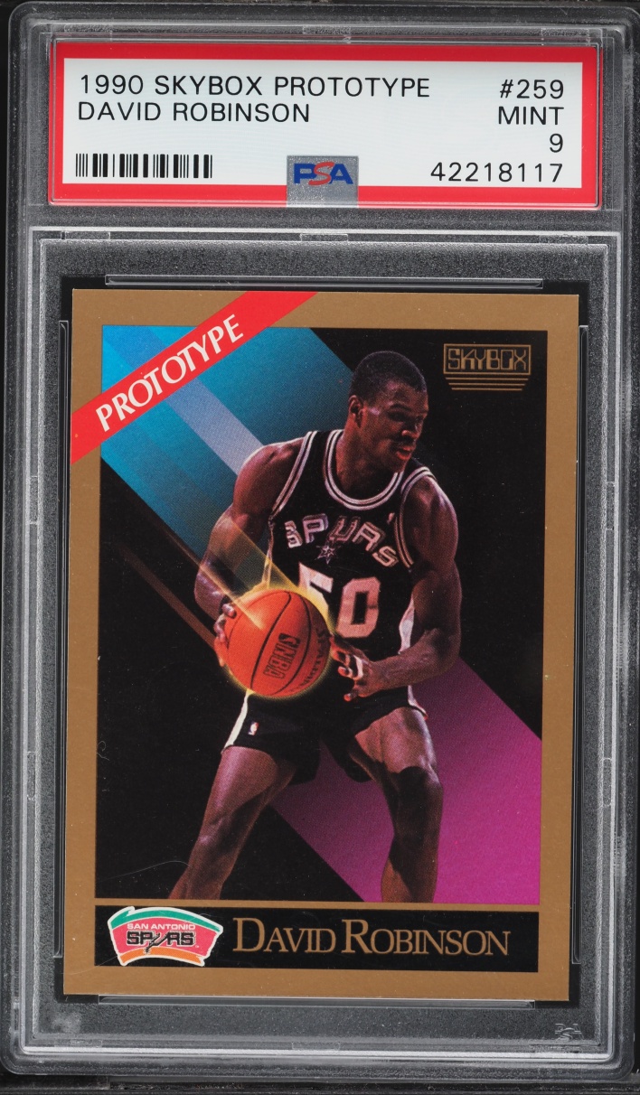 1990 Skybox Prototype David Robinson #259 PSA 9 MINT