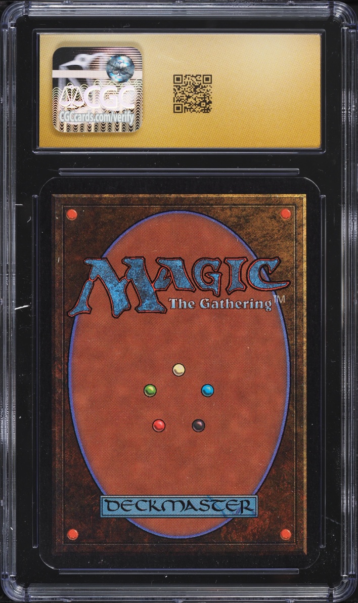 1993 Magic The Gathering MTG Alpha Basic Land Island (Blue Sky) CGC 10 PRISTINE