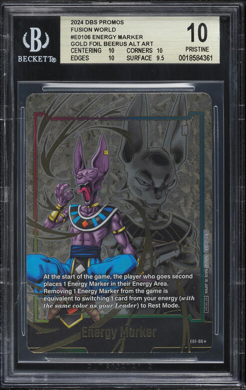 2024 Dragon Ball Super Fusion World Promo Gold Foil Energy Marker