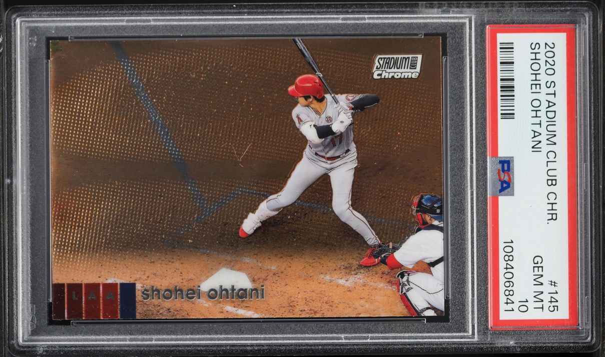 2020 Stadium Club Chrome Shohei Ohtani #145 PSA 10 GEM MINT - Photo 1