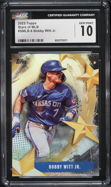 2023 Topps Stars Of MLB Bobby Witt Jr. #SMLB-17 PSA 10 GEM