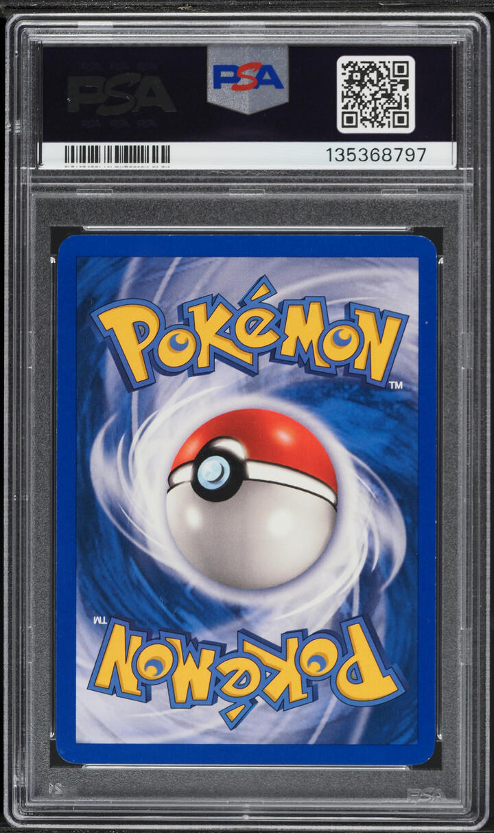 2002 Pokemon Legendary Collection Reverse Holo Dark Dragonair #38 PSA 7 NRMT
