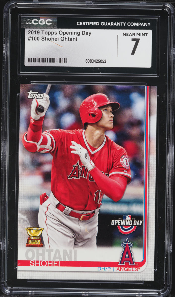 2019 Topps Opening Day Shohei Ohtani #100 CGC 7 NRMT