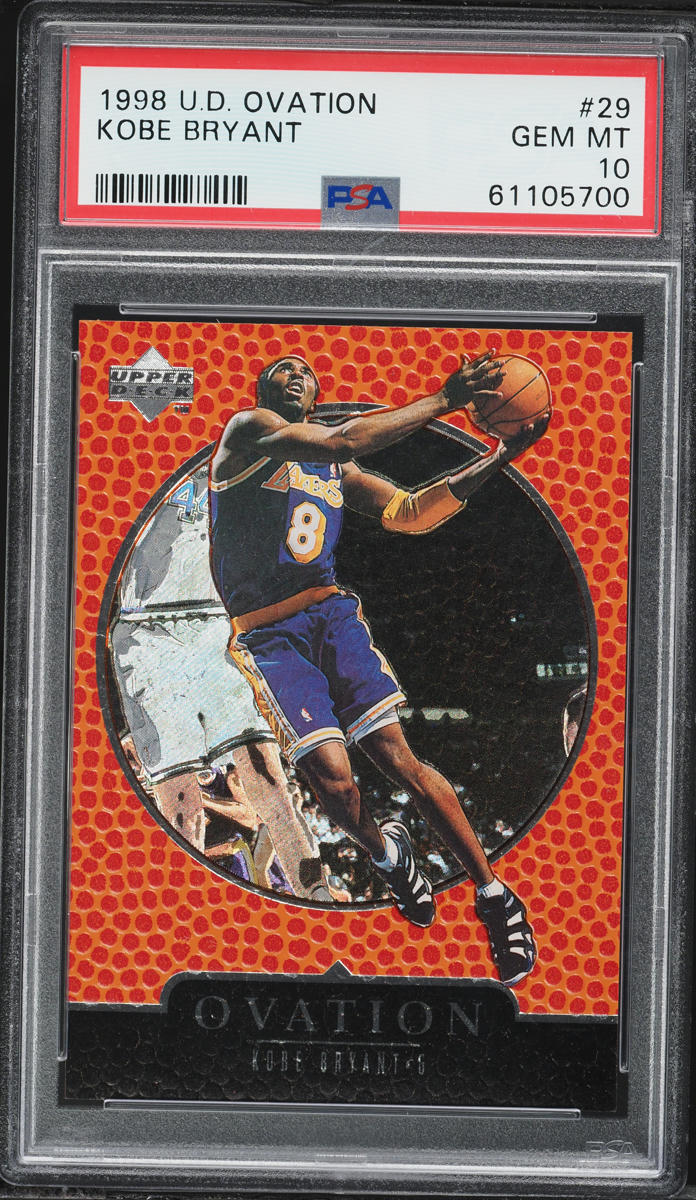 1998 Upper Deck Ovation Kobe Bryant #29 PSA 10 GEM MINT