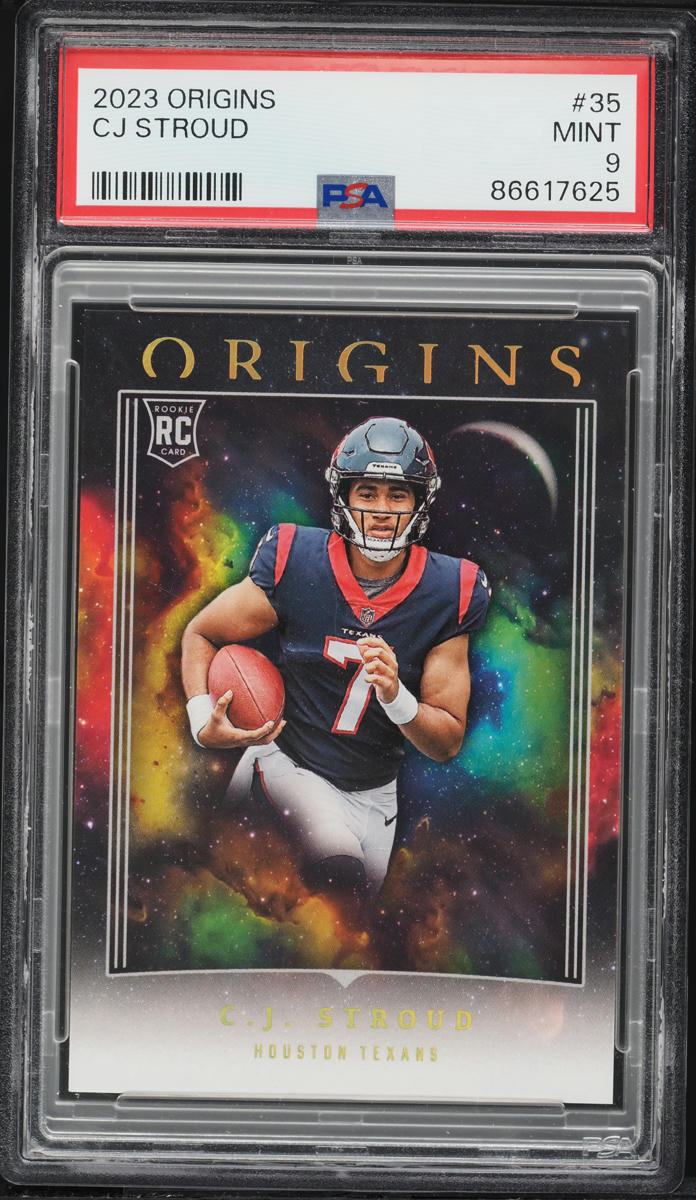 2023 Panini Origins CJ Stroud ROOKIE #35 PSA 9 MINT