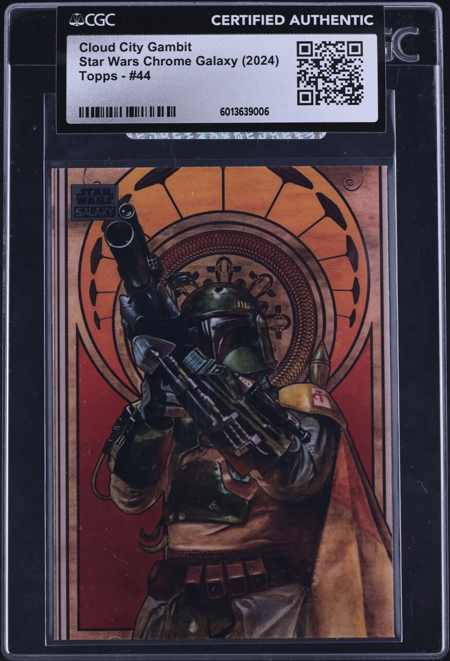 2024 Topps Chrome Star Wars Galaxy Cloud City Gambit 44 CGC AUTH on Fanatics Collect