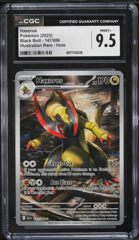 2025 Pokemon Japanese SV Black Bolt BW Rare Zekrom ex #174 CGC 10