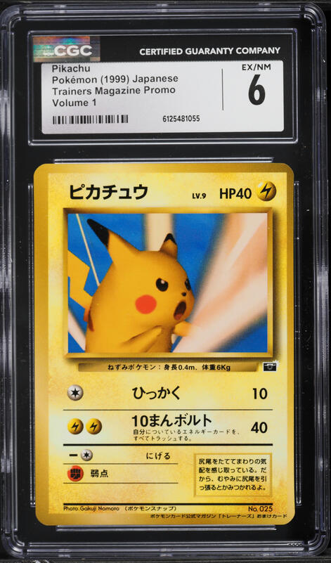 2018 Pokemon Japanese SM Promo P.M. Card Friendly Shop Pikachu PSA