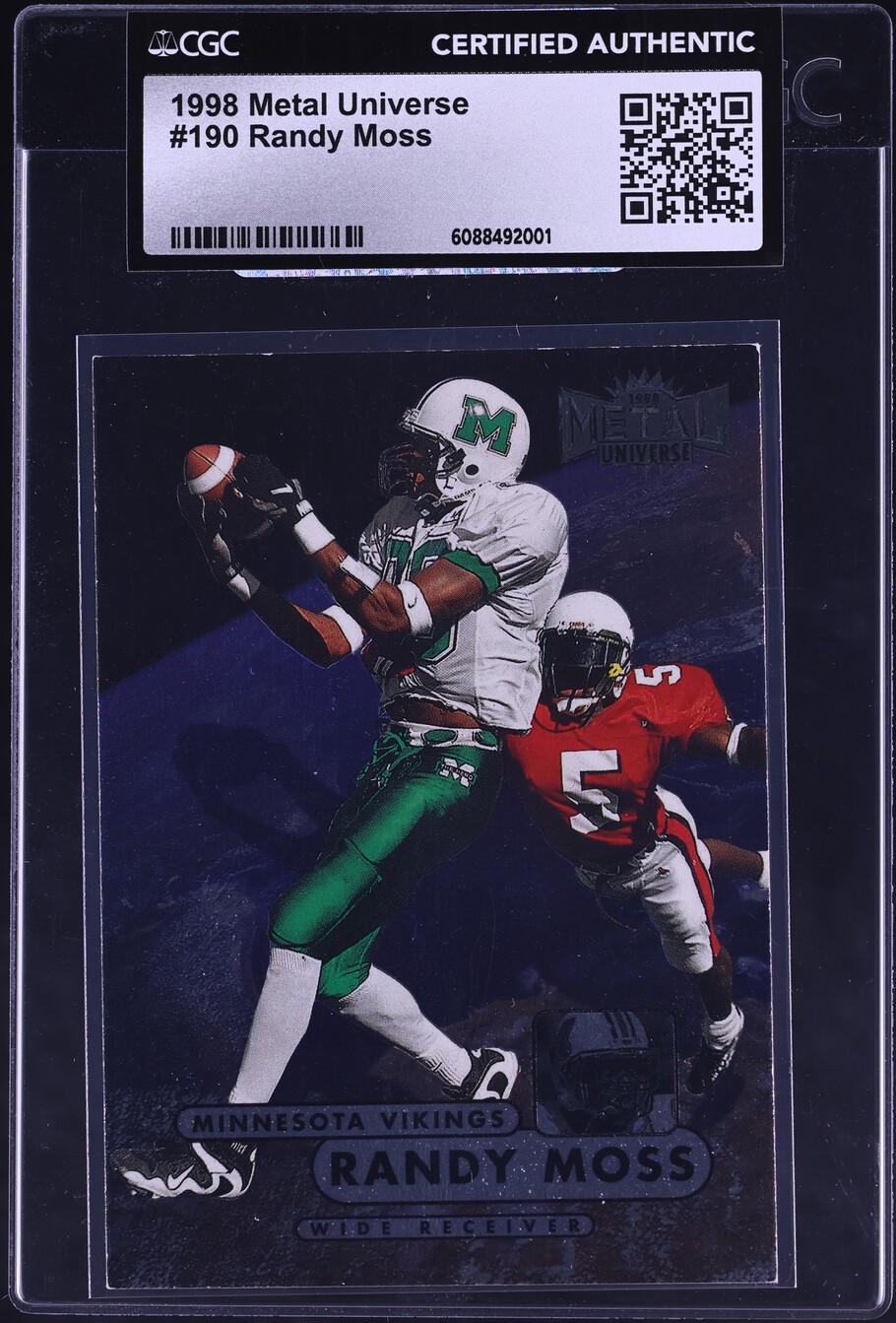 その他 1998 ULTRA RANDY MOSS ROOKIE Auction Prices Realized Football Cards 1998 ULTRA Randy Moss