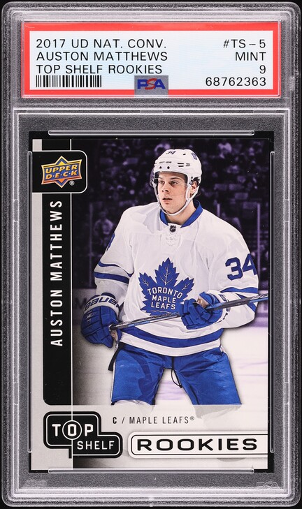 2017-18 Parkhurst Toronto Maple Leafs Team Set – 10 Cards Including Auston Matthews, C. Rosen