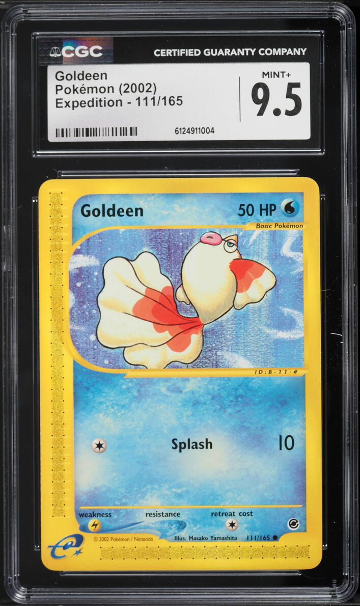 2002 Pokemon Expedition Goldeen #111 CGC 9.5 MINT+