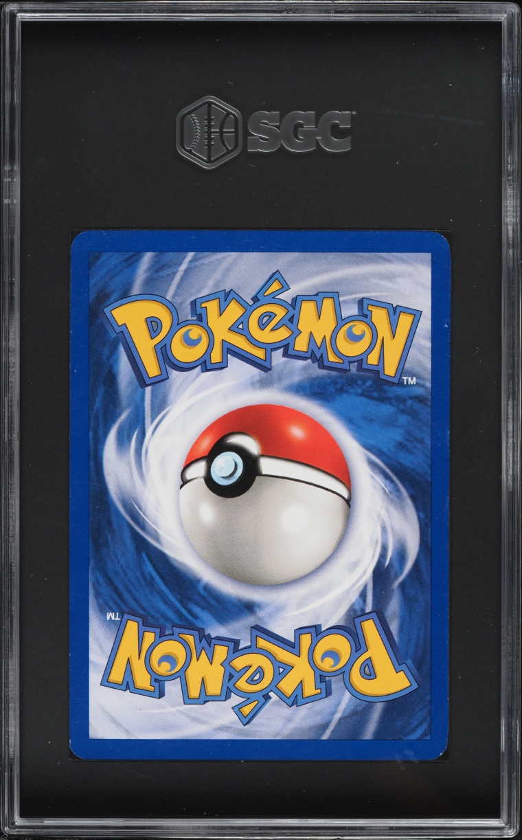 2000 Pokemon Team Rocket 1st Edition Holo Dark Dragonite #5 SGC 7 NRMT