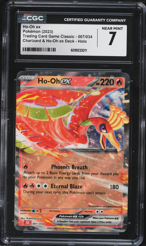 2006 Pokemon Japanese PLAY Promo 4th Season Holo Ho-Oh ex #030 CGC