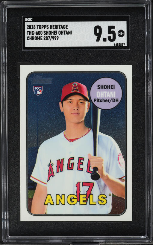 大谷翔平 2018 Bowman Chrome RC Shohei Ohtani 2018 Bowman Chrome Shohei Ohtani Gold Refractor RC AUTO 26