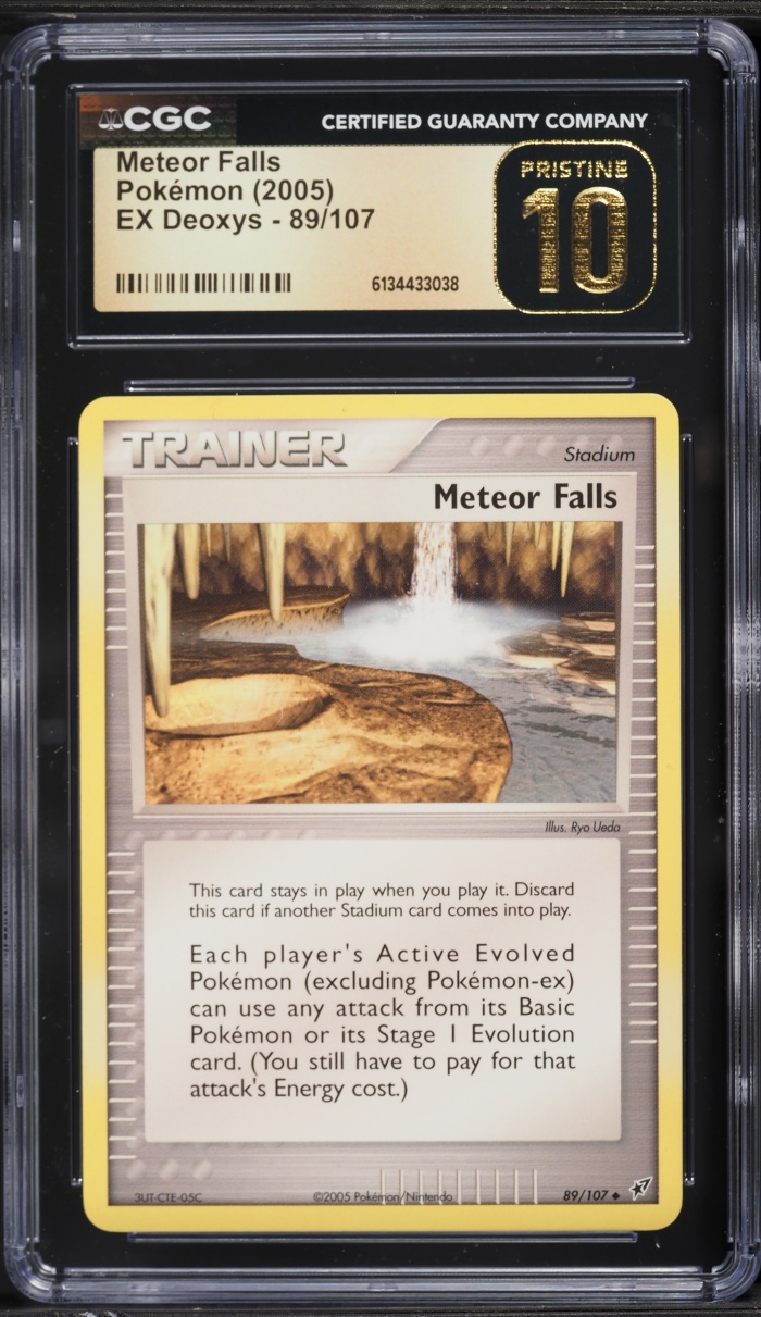2005 Pokemon EX Deoxys Meteor Falls #89 CGC 10 PRISTINE