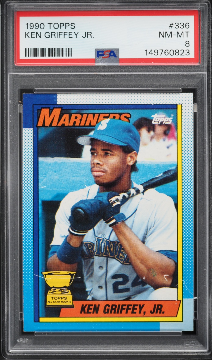 1990 Topps Ken Griffey Jr. #336 PSA 8 NM-MT