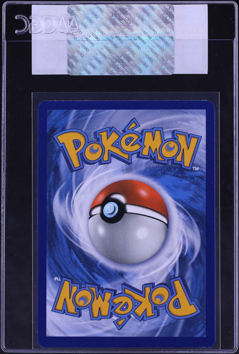 2017 Pokemon Italian Sun & Moon Black Star Promo I Choose You! Ash's Pikachu #SM108 CGC AUTH