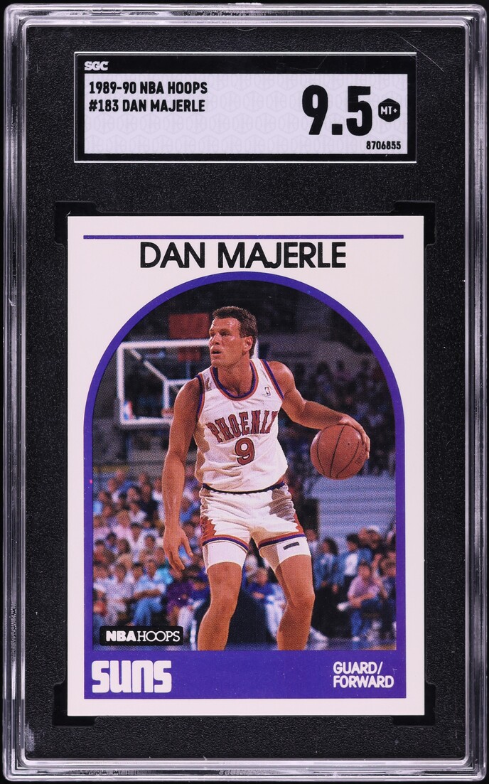 1989 Hoops Dan Majerle ROOKIE #183 SGC 9.5 MINT+