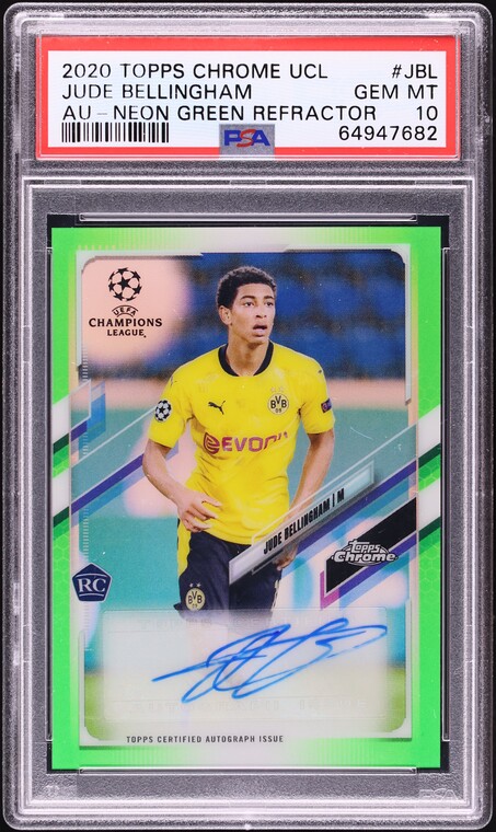 2020 Topps Merlin Chrome UEFA Champions League Orange Ref Jude