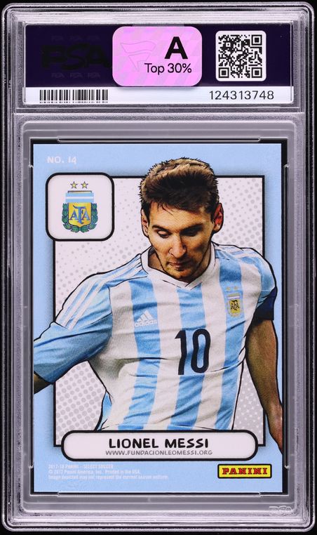 2017 Select Kaboom! Lionel Messi #14 PSA 10 GEM MINT on Fanatics