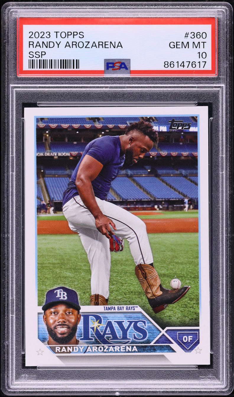2023 Topps Randy Arozarena SSP #360 PSA 10 GEM MINT