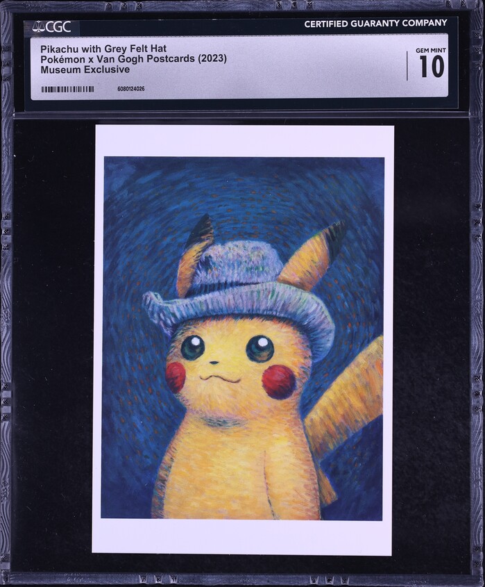 2023 Pokemon Scarlet & Violet Promo Van Gogh Pikachu With Grey