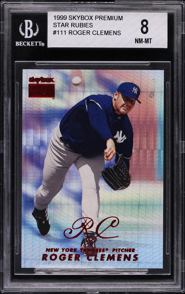 1998 Ultra Masterpiece Roger Clemens 1/1 #213P PSA 9 MINT on