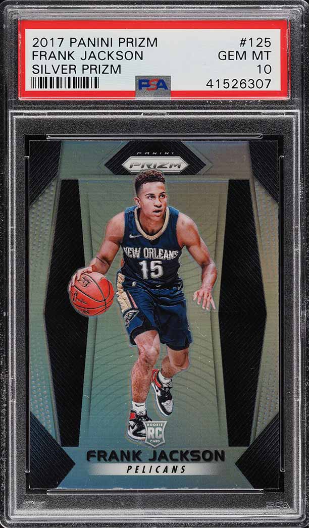 2017 Panini Prizm Silver Frank Jackson ROOKIE #125 PSA 10 GEM MINT