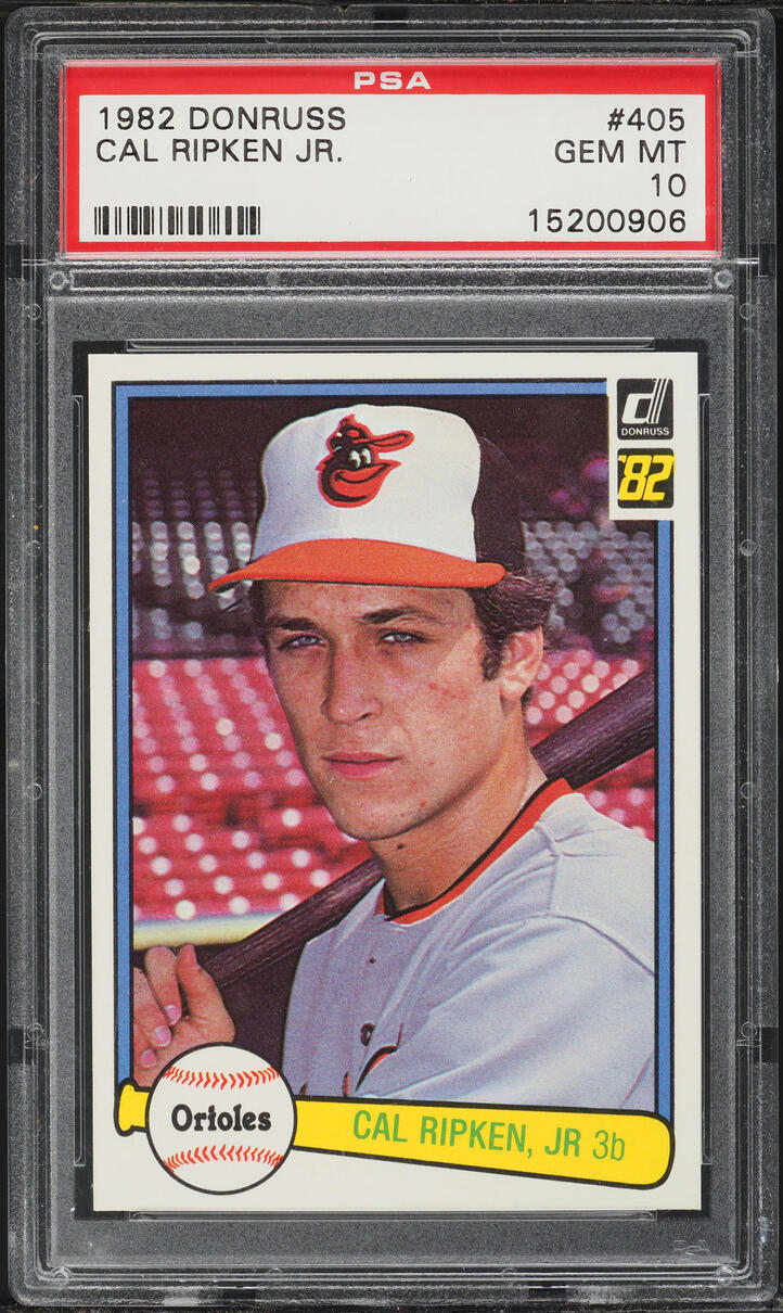 1982 Donruss Cal Ripken Jr. #405 PSA 10 GEM MINT