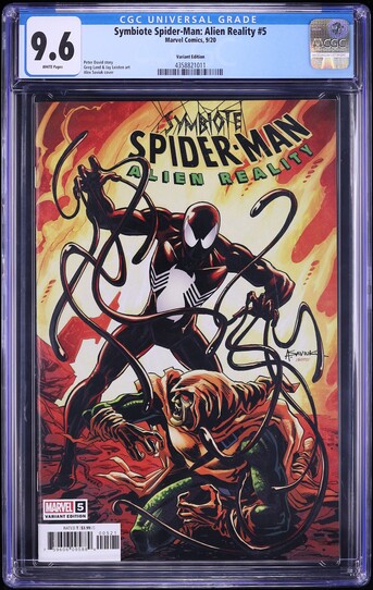 Symbiote Spider-Man: Alien Reality #5 (Marvel, 2020) CGC 9.6 White