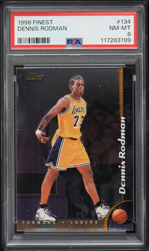 DENNIS RODMAN FINEST 289枚 GOLD REFRACTOR DENNIS RODMAN FINEST 289枚 GOLD REFRACTOR DENNIS RODMAN FINEST 289