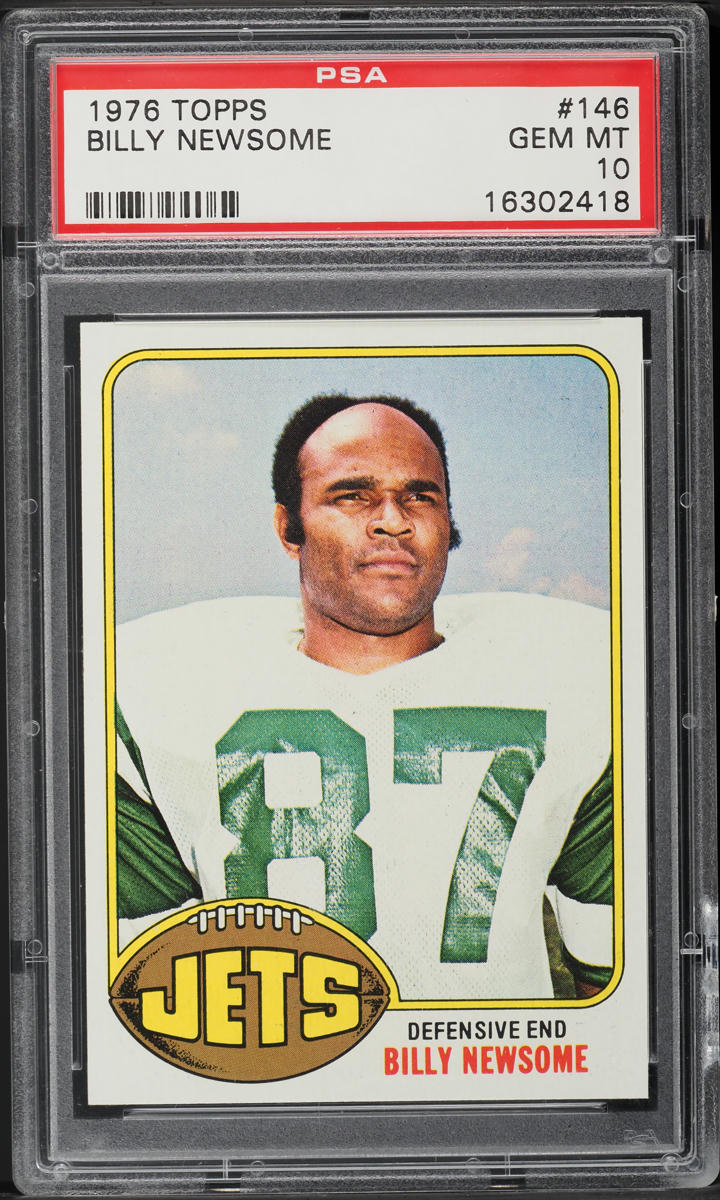 1976 Topps Football Billy Newsome #146 PSA 10 GEM MINT
