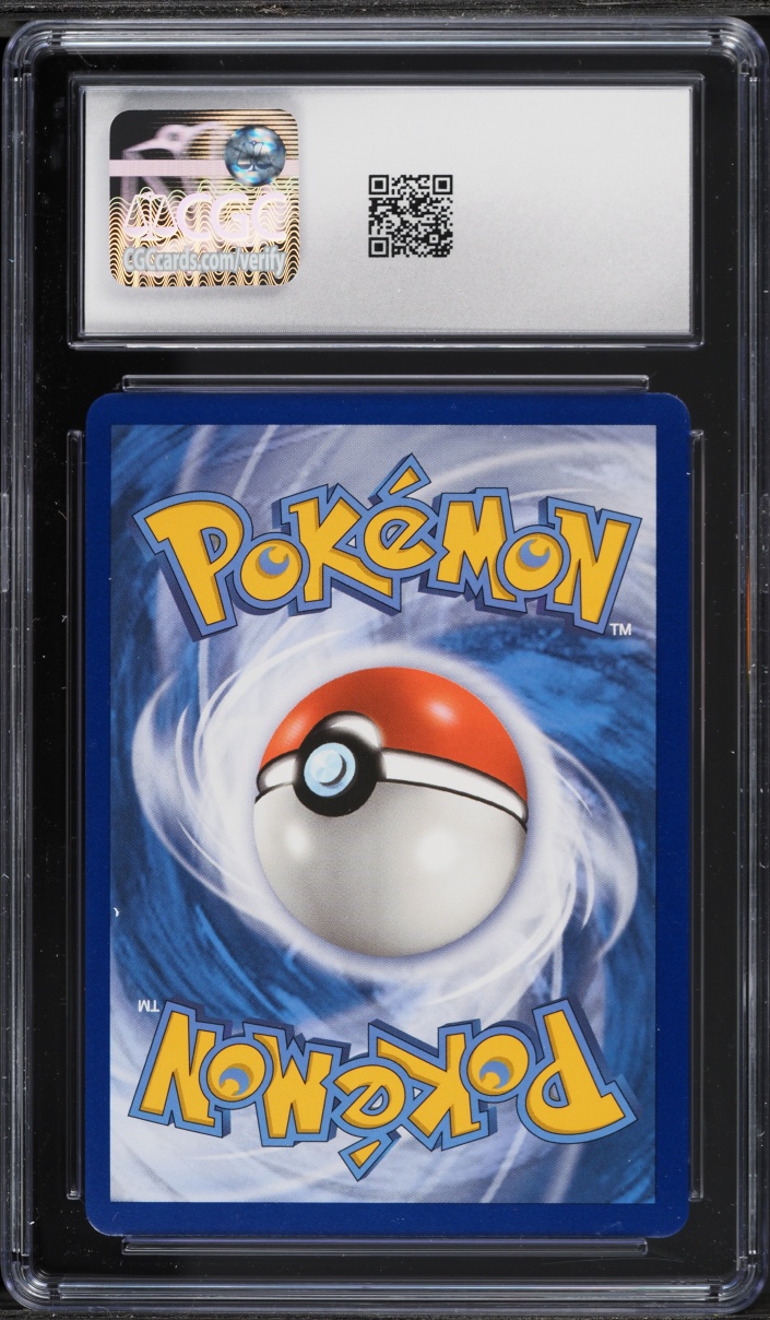 2019 Pokemon Sun & Moon Team Up Rainbow Rare Ampharos GX #185 CGC 9 MINT