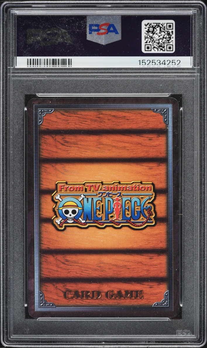 2002 One Piece Japanese Bandai Assault On Baroque Works Luffy #W05 PSA 10 GEM MINT