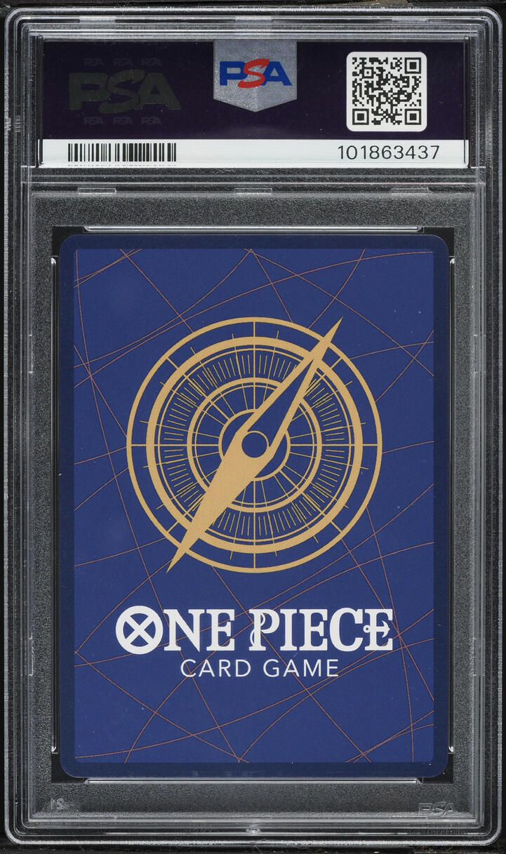 2024 One Piece Premium The Best Manga Alt Art Monkey D. Luffy #OP05-119 PSA 10 GEM MINT