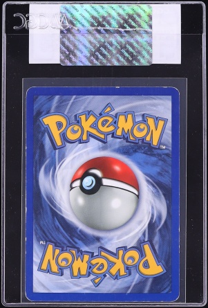 2001 Pokemon Spell Of The Unown Entei Black Star Promo Unown J #38 CGC AUTH