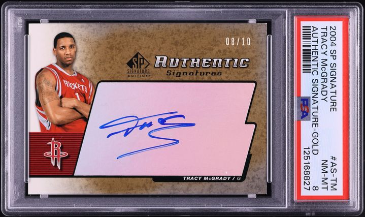 1997 Metal Universe Tracy McGrady ROOKIE #42 PSA 9 MINT on
