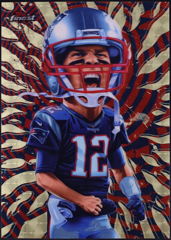 2025 Topps Finest Headliners Superfractor Tom Brady 1/1 #H-5 CGC AUTH