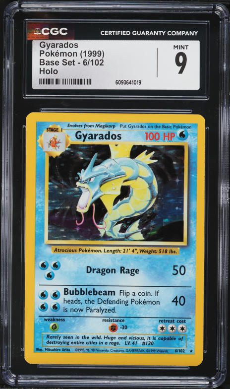 2015 Pokemon XY Ancient Origins Holo Gyarados #21 PSA 9 MINT on