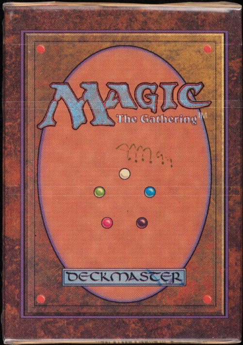 1993 Magic The Gathering MTG Beta Sealed Starter Deck