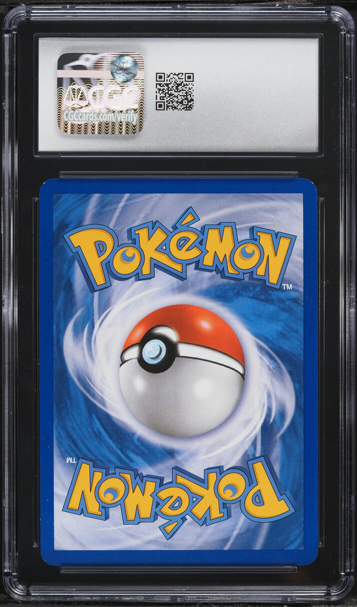 2010 Pokemon HeartGold & SoulSilver Reverse Holo Cyndaquil #61 CGC 8.5 NM-MT+