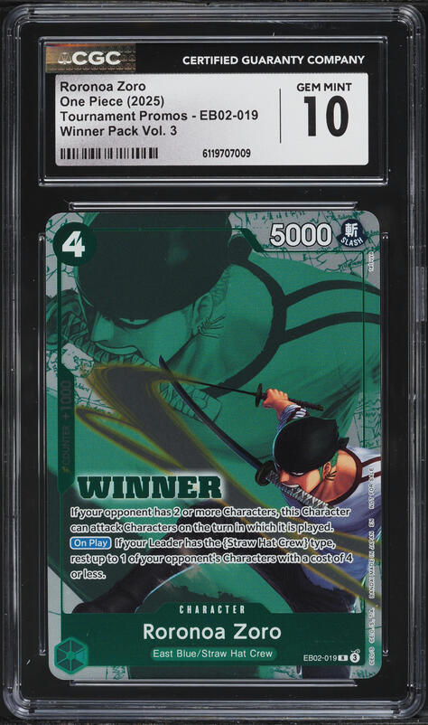 2025 One Piece Tournament Promo Learn Together Set Sail Roronoa